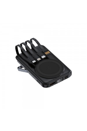 Linktech WF27 Mini Led Ekranlı 10000 mAh Çoklu Kablolu 22.5W Kablosu…
