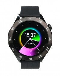 Logia HT04 47mm Çinko Alaşım Kasa Silikon Kordon Akıllı Saat