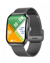 Logia Ultra Thin Edge 48mm Çelik Kasa Metal Kordon Akıllı Saat