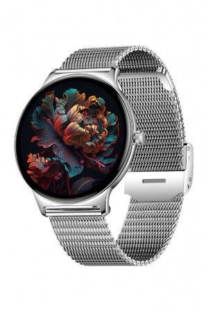 Logia Ultra Thin Femme 48mm Çelik Kasa Metal Kordon Akıllı Saat