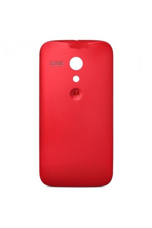 Motorola Moto G Arka Kapak Batarya Pil Kapağı Kırmızı…