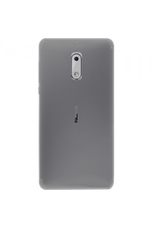 Nokia 6 Kılıf Soft Silikon Şeffaf-Siyah Arka Kapak…