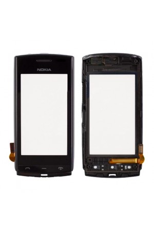 Nokia N500 Dokunmatik Lens Ön Panel Orijinal - Siyah…