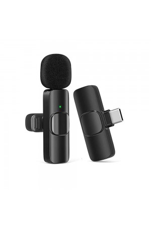 NoTech Lavalier K9 Type-C Kablosuz Yaka Mikrofonu…