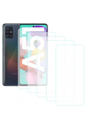 Notech Samsung Galaxy A51 Temperli Cam Ekran Koruyucu 5li Eko Paket…