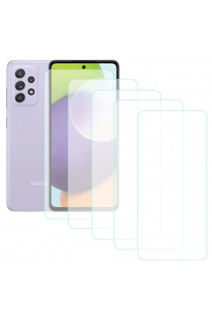 Notech Samsung Galaxy A52 / A52s 5G Temperli Cam Ekran Koruyucu 5li Ek…