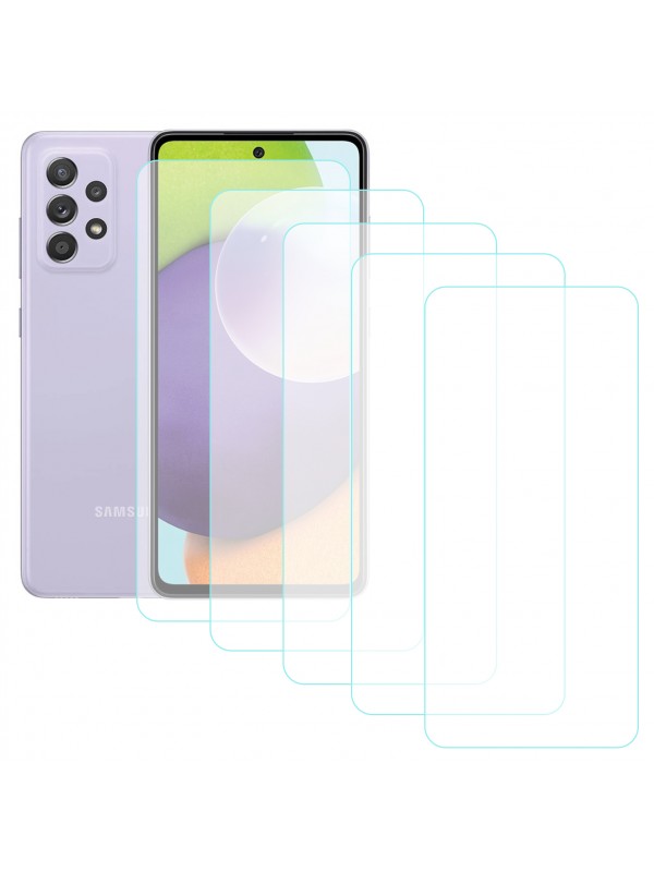 Notech Samsung Galaxy A52 / A52s 5G Temperli Cam Ekran Koruyucu 5li Eko Pa…