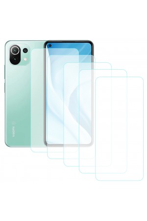 Notech Xiaomi Mi 11 Lite Temperli Cam Ekran Koruyucu 5li Eko Paket…