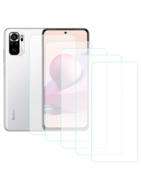 Notech Xiaomi Redmi Note 10 / 10s Temperli Cam Ekran Koruyucu 5li Eko Pake…