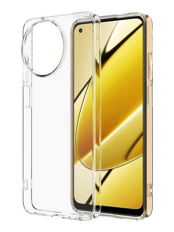 Realme 11 Kılıf Kamera Korumalı Silikon Şeffaf Arka Kapak…
