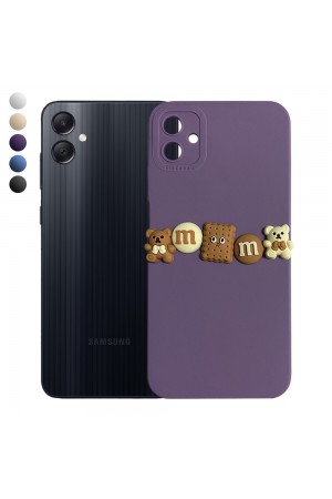 Samsung Galaxy A05 Kılıf 3D M Bear Kamera Korumalı Silikon Kapak…