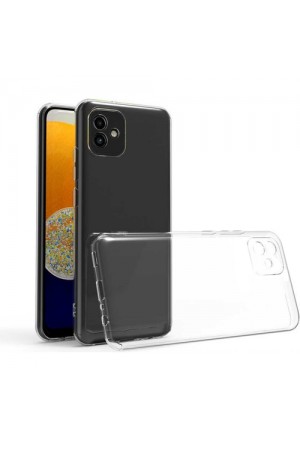 Samsung Galaxy A05 Kılıf Kamera Korumalı Silikon Şeffaf Arka Kapak