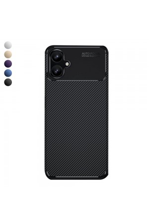 Samsung Galaxy A06 Kılıf Focus Carbon Silikon Kapak…