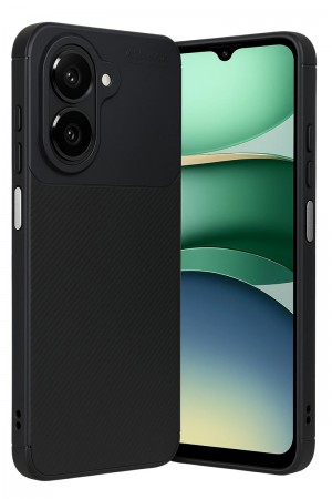 Samsung Galaxy A07 Kılıf Focus Carbon Silikon Kapak