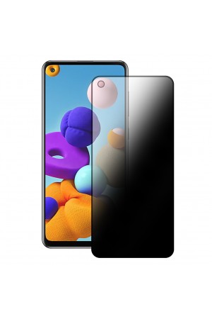 Samsung Galaxy A11 Hayalet Privacy Gizli Cam Ekran Koruyucu Siyah…