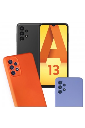Samsung Galaxy A13 (A135) Kılıf Kamera Korumalı Lansman Silikon Kap…