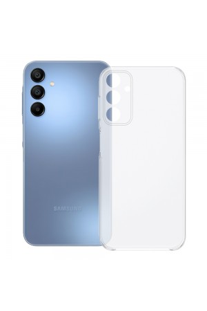 Samsung Galaxy A15 Kılıf Kamera Korumalı Silikon Şeffaf Arka …