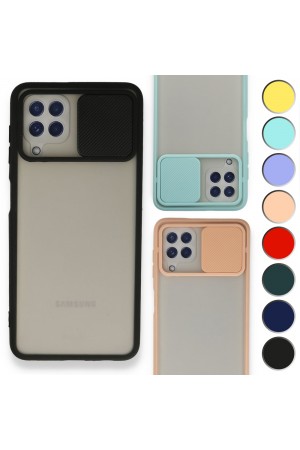 Samsung Galaxy A22 Kılıf Palm Kamera Koruma Kapaklı Silikon…