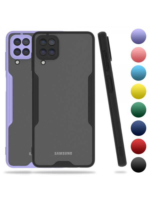 Samsung Galaxy A22 Kılıf Platin Matte Silikon Arka Kapak