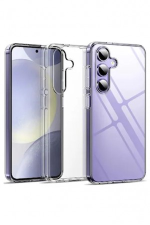 Samsung Galaxy A55 5G Kılıf Kamera Korumalı Silikon Şeffaf Ka…