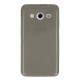 Samsung Galaxy Core 2 (G355) Kılıf Soft Silikon Şeffaf-Siyah Arka Kapak