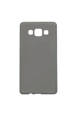 Samsung Galaxy E5 (E500) Kılıf Soft Silikon Şeffaf-Siyah Arka Kapak…