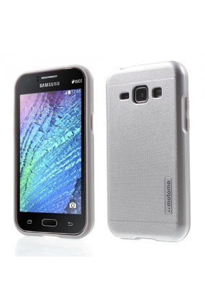 Samsung Galaxy J1 Kılıf Motomo Sert Arka Kapak Gri…