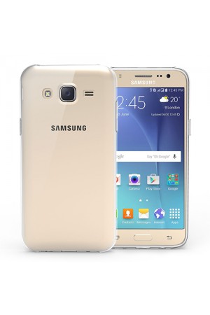 Samsung Galaxy J2 2016 (J210) Kılıf Soft Silikon Şeffaf Arka Kapak…