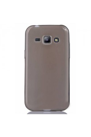 Samsung Galaxy J2 (J200) Kılıf Soft Silikon Şeffaf-Siyah Arka Kapak…