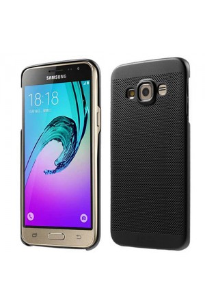 Samsung Galaxy J3 (J300) Loopee Point Sert Arka Kapak Siyah…