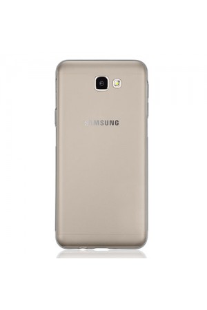 Samsung Galaxy J5 Prime (G570) Kılıf Soft Silikon Şeffaf-Siyah Arka…