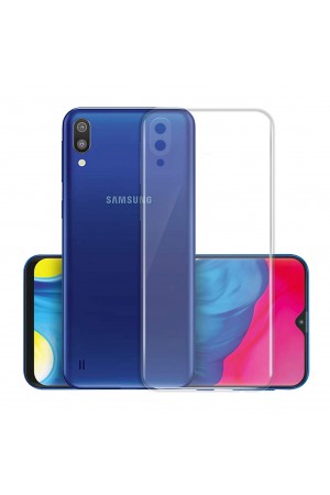 Samsung Galaxy M10 (M105) Kılıf FitCase Toz Koruma Tıpalı Şeffaf …