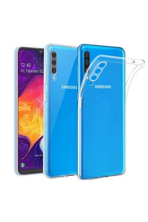 Samsung Galaxy M30 (M305) Kılıf FitCase Toz Koruma Tıpalı Şeffaf …