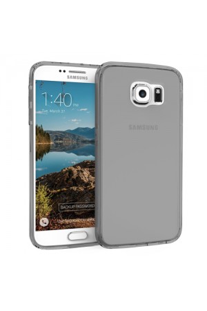 Samsung Galaxy Note 5 EDGE Kılıf Soft Silikon Şeffaf-Siyah Arka Kap…