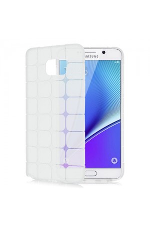 Samsung Galaxy Note 5 N920 Plaid Silikon Arka Kapak Şeffaf…