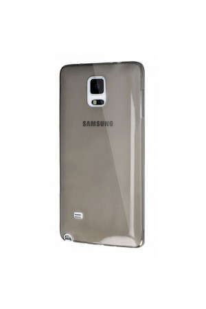 Samsung Galaxy Note Edge (N915) Kılıf Soft Silikon Şeffaf-Siya…