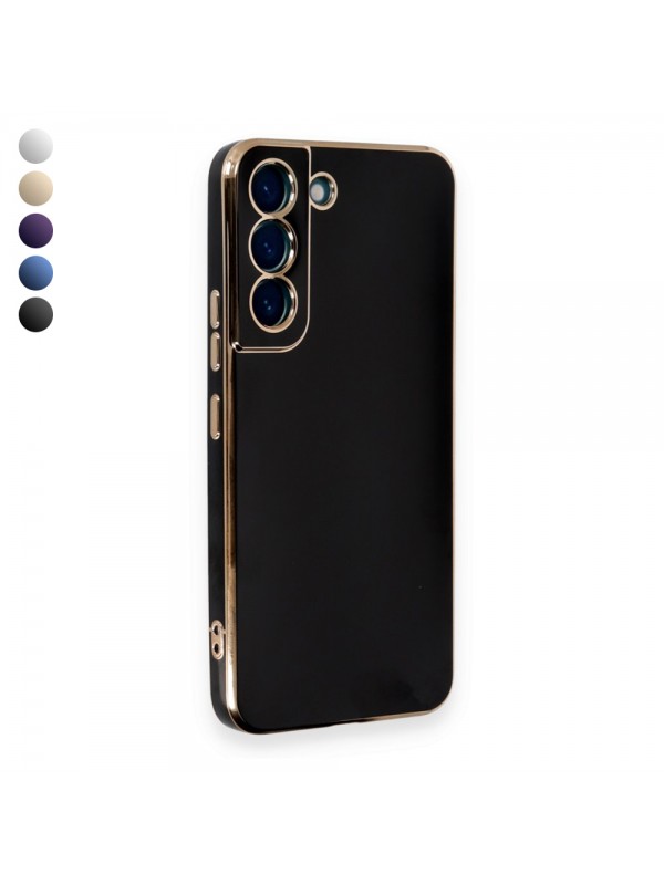Samsung Galaxy S21 Kılıf Volet Luxury Seri Kamera Korumalı Silikon Kapa…