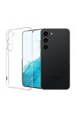 Samsung Galaxy S23 FE Kılıf Kamera Korumalı Silikon Şeffaf Ar…