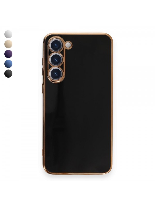 Samsung Galaxy S23 Kılıf Volet Luxury Seri Kamera Korumalı Silikon Kapa…