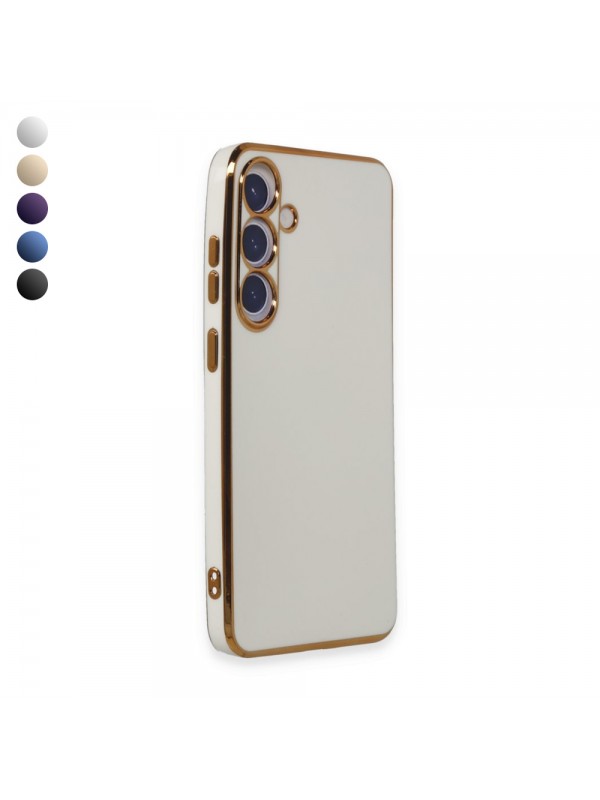 Samsung Galaxy S24 Kılıf Volet Luxury Seri Kamera Korumalı Silikon Kapa…
