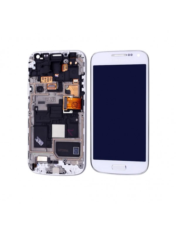 Samsung Galaxy S4 Mini I9190 LCD Ekran Dokunmatik Çıtalı Komple Beyaz