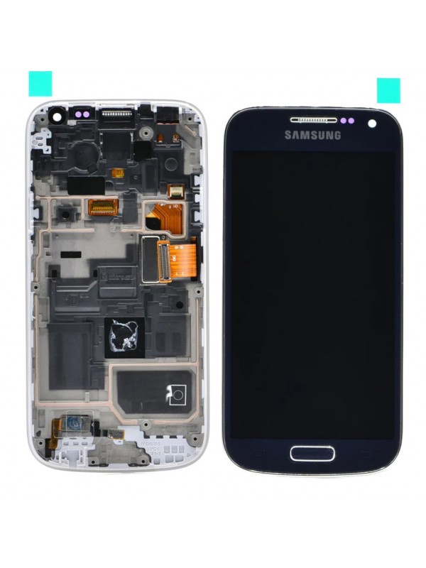 Samsung Galaxy S4 Mini I9190 LCD Ekran Dokunmatik Çıtalı Komple Siyah