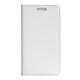 Samsung Galaxy S5 Mini (G800) Dikişli ve Gizli Mıknatıslı Tiger Kılıf Beyaz