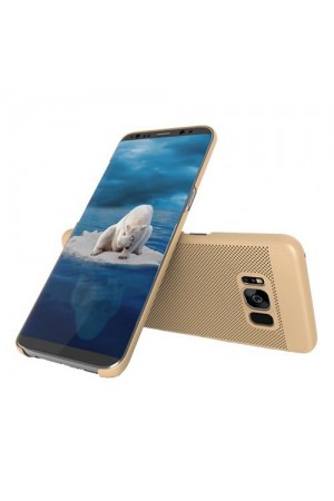 Samsung Galaxy S8 Plus Loopee Point Sert Arka Kapak Gold…
