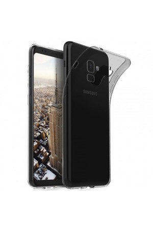 Samsung Galaxy S9 Plus Kılıf Soft Silikon Şeffaf-Siyah Arka Kapak…