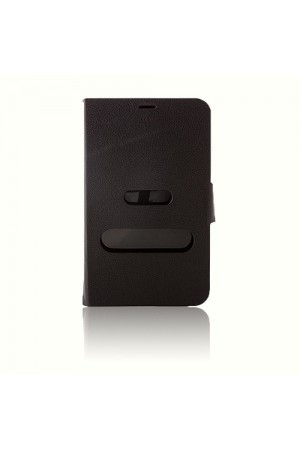 Samsung Galaxy Tab 3 T210 7" Yan Kapaklı Standlı Kılıf Siyah…