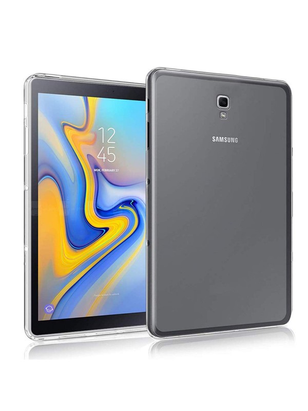 Samsung Galaxy Tab A T590 10.5" Kılıf Şeffaf Silikon Arka Kapak