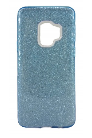 Samsung S9 (G960) 3in1 Simli Silikon Arka Kapak Mavi…