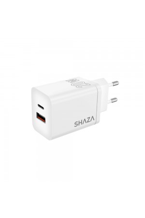 Shaza SG2501 20W USB QC3.0 + Type-C PD Şarj Adaptörü…