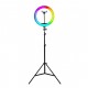 Soft Ring Light MJ33 13" 33cm RGB LED Halka Işık Tripodlu Selfie Işığı